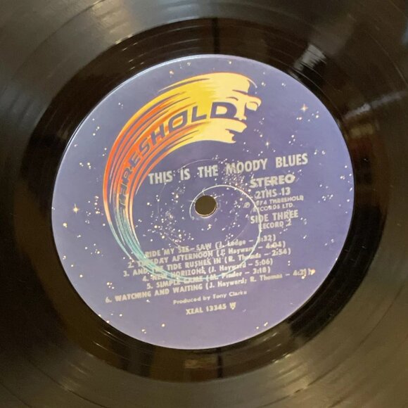 This Is The Moody Blues (Vinyl, 1974, 2x LP) Threshold 2 THS 12 13 VG Album LP - Picture 9 of 11
